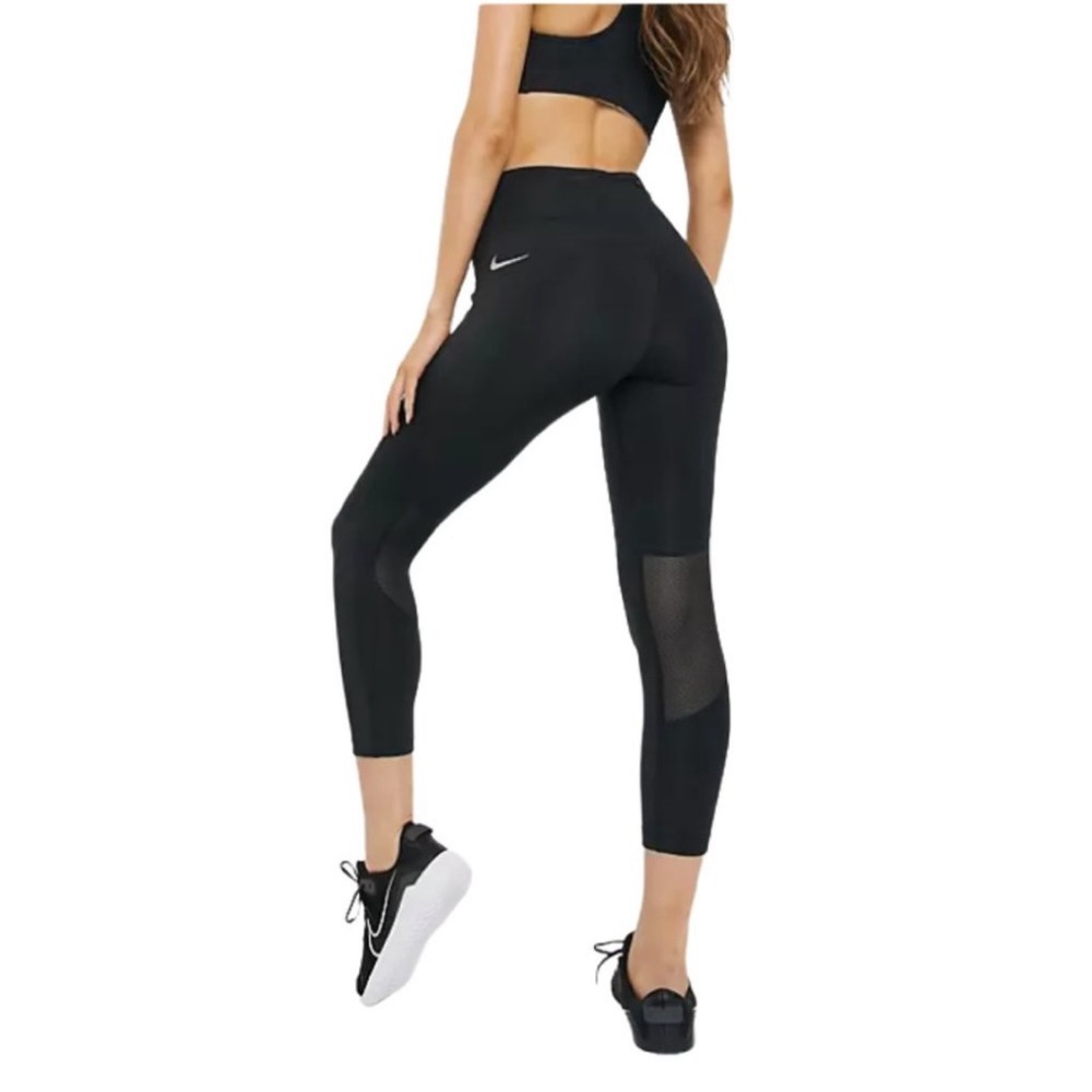 NWT❗️Nike Black Running Epic Fast Cropped Leggings